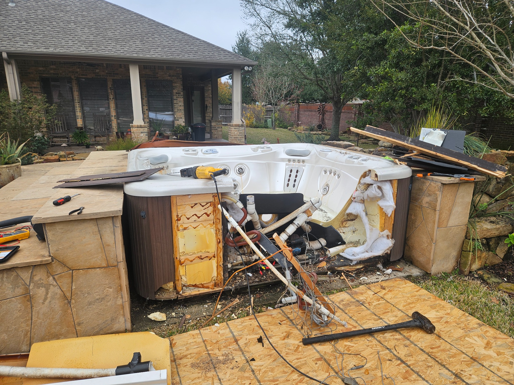 Junk removal or demolition project photo